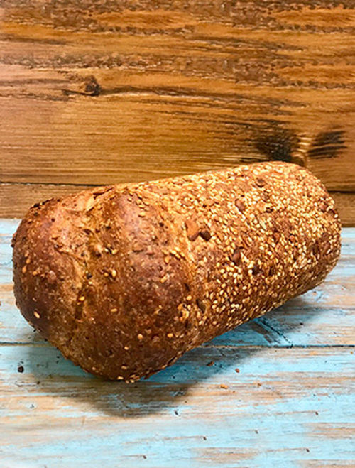 Afbeelding van Zeebonk half bruin meergranenbrood met zaden, pitten en soja