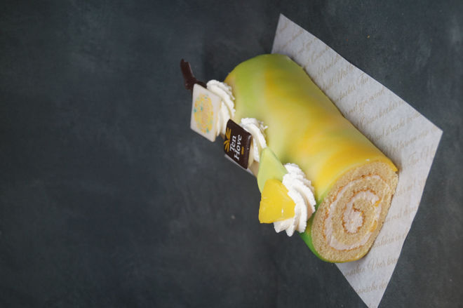 Afbeelding van Paas gebaksrol tropical